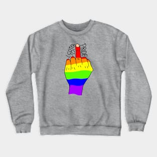 Lgbtq pride human Crewneck Sweatshirt